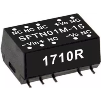 Zasilacz MEAN WELL SFTN01M-12 1 W 12 V Wejście 10,8–13,2 V