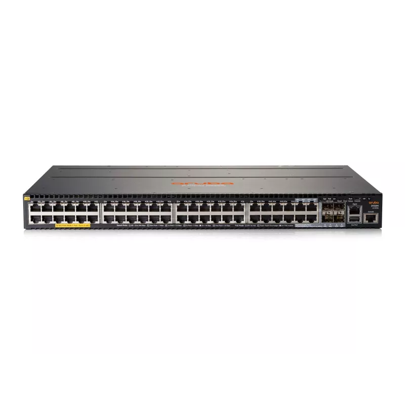 HPE Aruba Networking 2930M 48G POE+ 1-Slot - Przełącznik - L3 - Zarządzalny - 44 x 10/100/1000 (PoE+) + 4 x Combo Gigabit-SFP - montaż w szafie - PoE+ - bez zasilacza (1440 W)