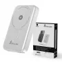 Extralink MagSafe 10000mAh Power Bank Biały, 38,5Wh PD20W+15W USB-C USB-A
