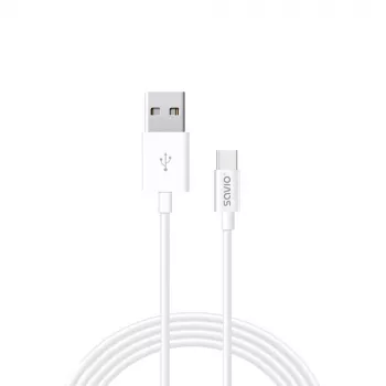 Savio CL-125 kabel USB 2.0 1 m USB A USB C biały