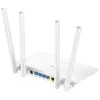 Router stołowy Cudy WR1200 Dwuzakresowy Wi‑Fi 5 (802.11ac) 867 Mbit/s, 4x RJ‑45 LAN, Biały