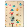 Mata piankowa Play Foam Mat milly mally model 4688 — zwijana mata do zabawy z nadrukiem misia i wieloryba