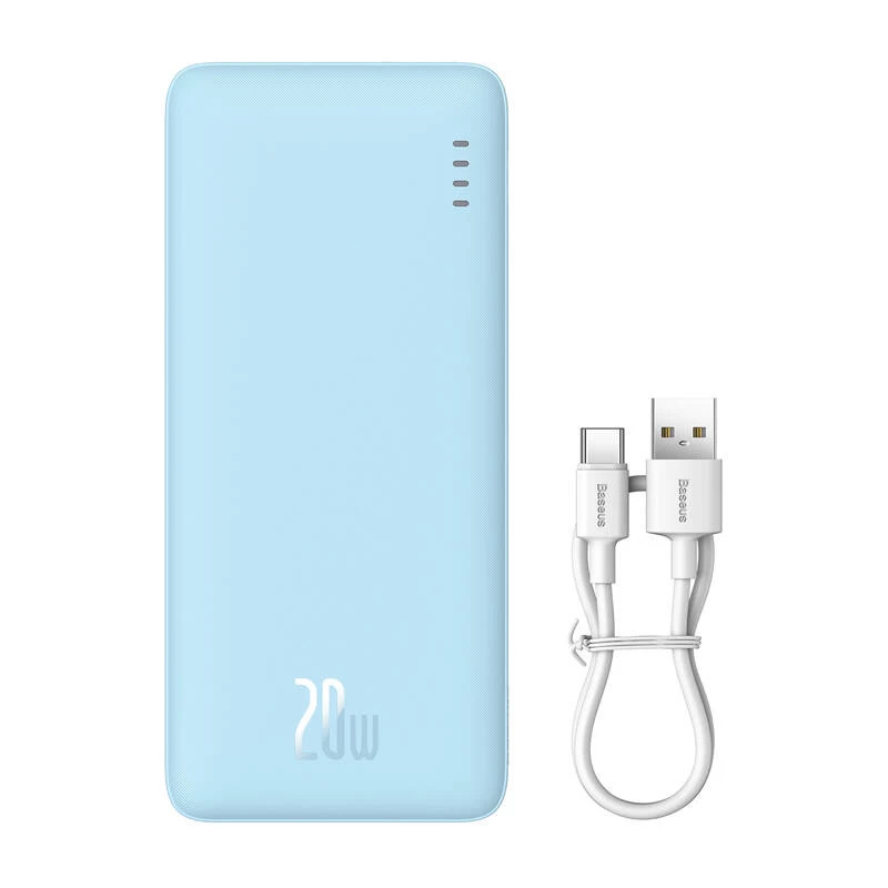 Baseus Airpow litowo-polimerowy (LiPo) 20000 mAh niebieski
