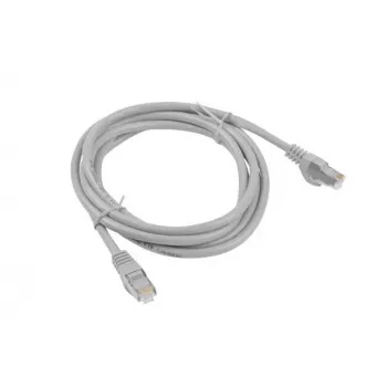 Kabel sieciowy LANBERG Cat6 RJ-45 do RJ-45 2 m F/UTP, przewód CCA, szary