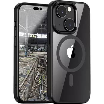 Etui JT BERLIN Pankow Hybrid MagSafe do iPhone 15 6,1 cala czarne
