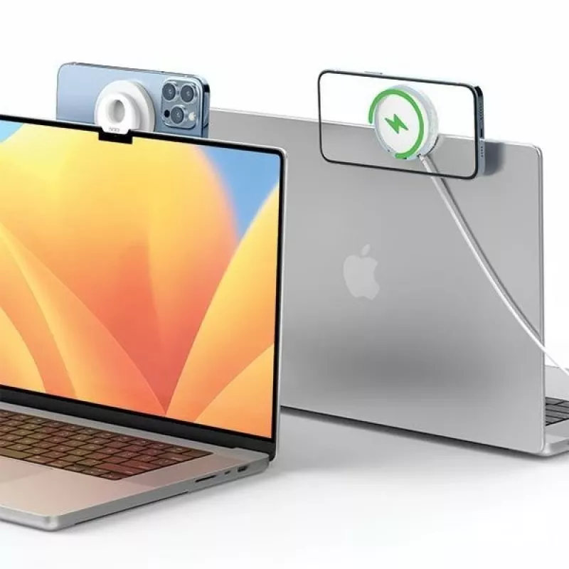 Indukcyjny uchwyt MagSafe do MacBooka biały