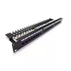 DIGITUS Professional DN-91624U - Patch Panel - RJ-45 X 24 - Schwarz, RAL 9005 - 1U (19)