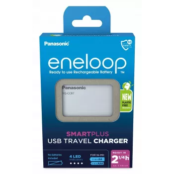 Ładowarka USB do akumulatorów PANASONIC Eneloop Smartplus BQ-CC87 (BQ-CC87USB)