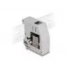 DeLOCK Adapter na szynę DIN Gniazdo RJ45 na gniazdo RJ45 Kat.6A Szary