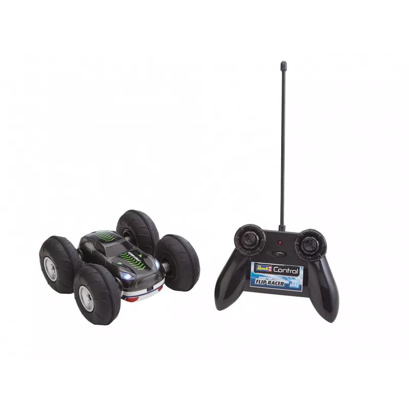 Revell Control 24634 Stunt Car FlipRace Podstawowy Elektryczny Samochód Zdalnie Sterowany Monster Truck z Napędem na Wszystkie Koła (24634)