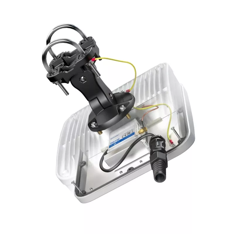 Kierunkowa antena sieciowa QuWireless QuMax — kierunkowa antena PoE/LAN 0,694–2,7 GHz, do 6 dBi, biała