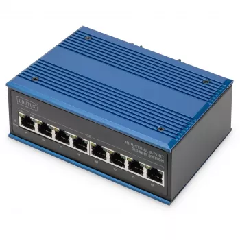 Niezarządzalny przełącznik Digitus DN-651121 8 portów Gigabit Ethernet PoE
