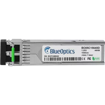 Moduł nadajnika-odbiornika SFP BlueOptics SFP-GE-LH40-SM1550-BO 1250 Mbit/s 1550 nm