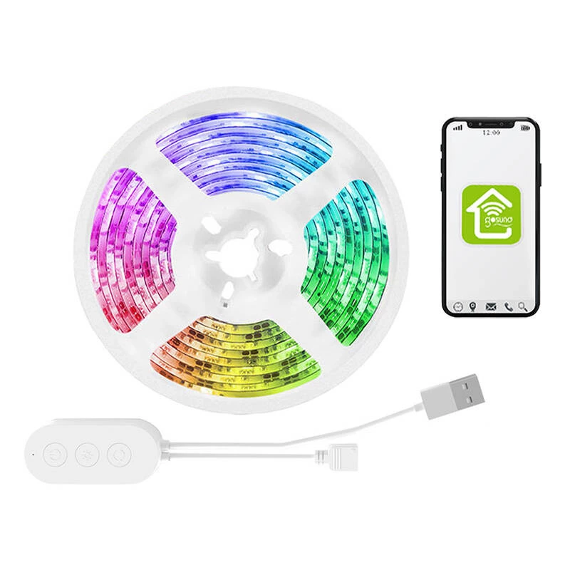 Taśma LED Gosund SL1 WiFi RGB 2,8 m — inteligentne oświetlenie kompatybilne z Tuya