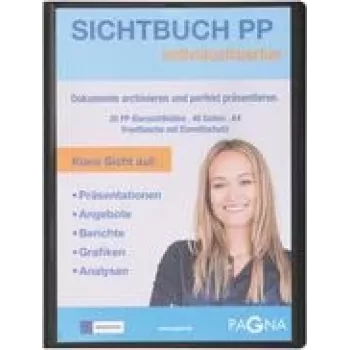Teczka do projektów Pagna 21011-01 A4 z polipropylenu, czarna
