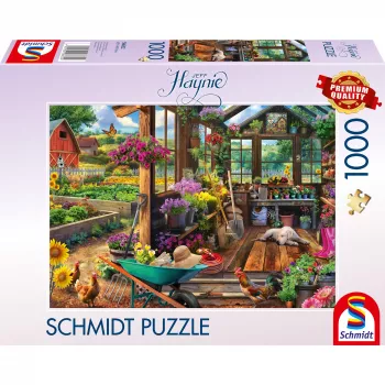 Jeff Haynie: Gartenhaus, Puzzle 1000 elementów