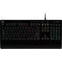Logitech G G213 Prodigy - pełnowymiarowa (100%) - USB - przełącznik mechaniczny - QWERTY - RGB-LED - Czarny