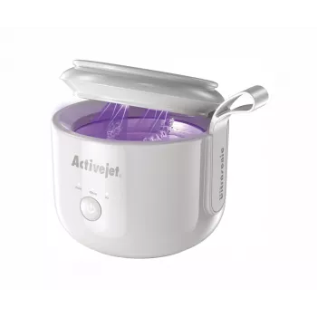 Czyszczarka ultradźwiękowa ActiveJet AUC-198 — ładowana przez USB, UV, 7,4 V, 106×107×89 mm