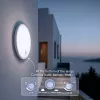 Lampa LED z czujnikiem PIR MACLEAN MCE525 W — zewnętrzna oprawa LED z czujnikiem ruchu