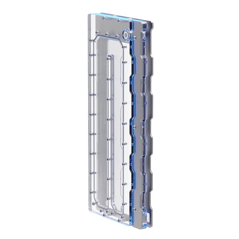 Distro Plate Triton Wraith 2.0 Elite — płyta dystrybucyjna, srebrne wykończenie