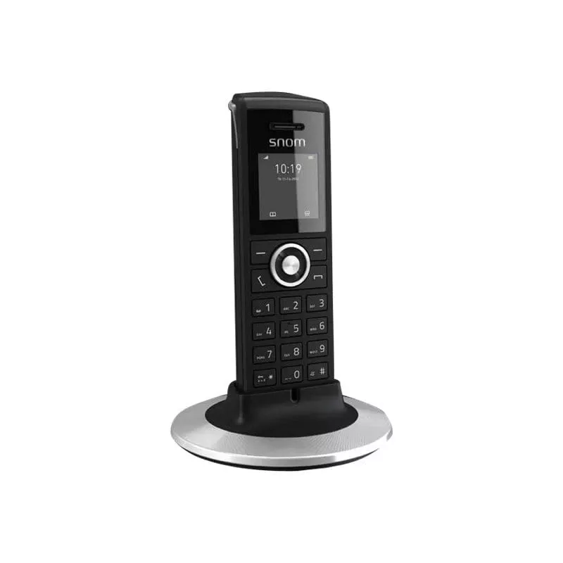 Snom M25 - Schnurloses Erweiterungshandgerät mit Rufnummernanzeige/Anklopffunktion - DECT - Schwarz (3987)