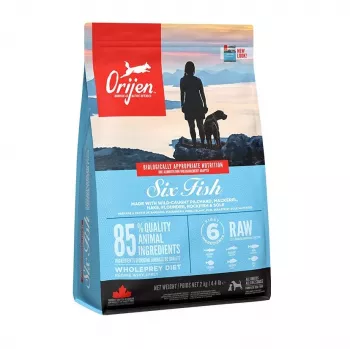 ORIJEN Six Fish - sucha karma dla psów - 2kg