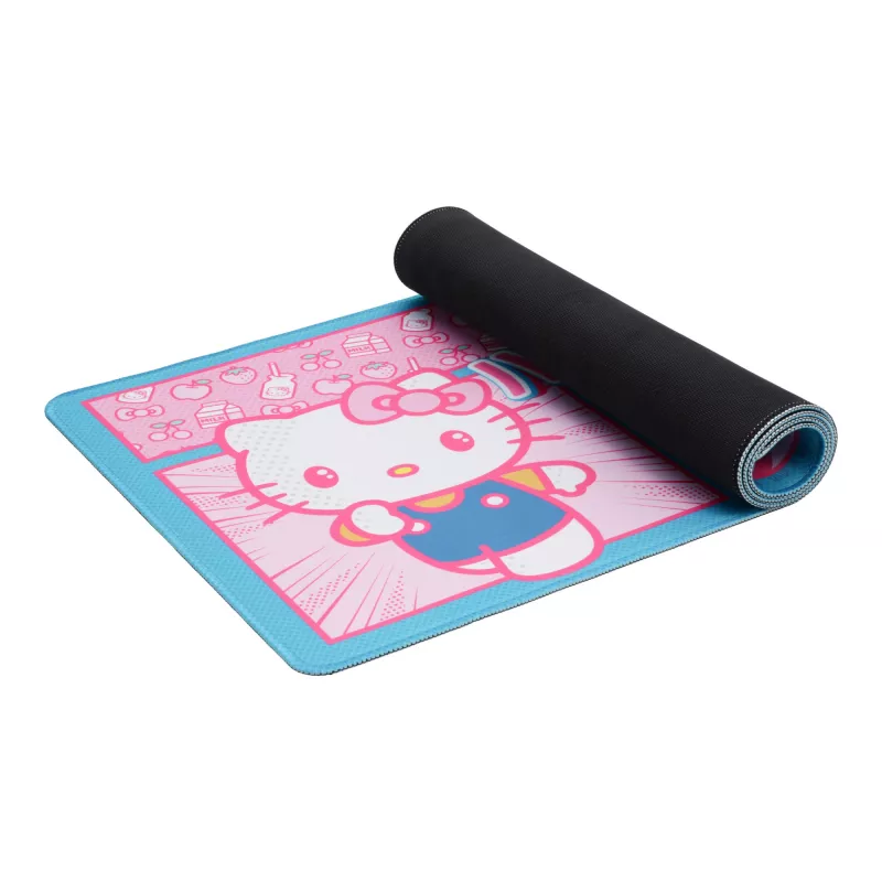 Mata na biurko Paladone Hello Kitty — duża miękka powierzchnia dla klawiatury i myszy, podstawa antypoślizgowa