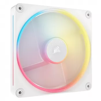 Wentylator Corsair iCUE LINK LX140-R RGB 14 cm biały 2000 RPM