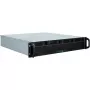 Server Case Inter-Tech 2U 2404L Rack Czarny, szary