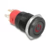 Przycisk przełącznika DELOCK 22013 16 mm 12 V czarny