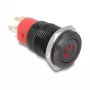 Przycisk przełącznika DELOCK 22013 16 mm 12 V czarny