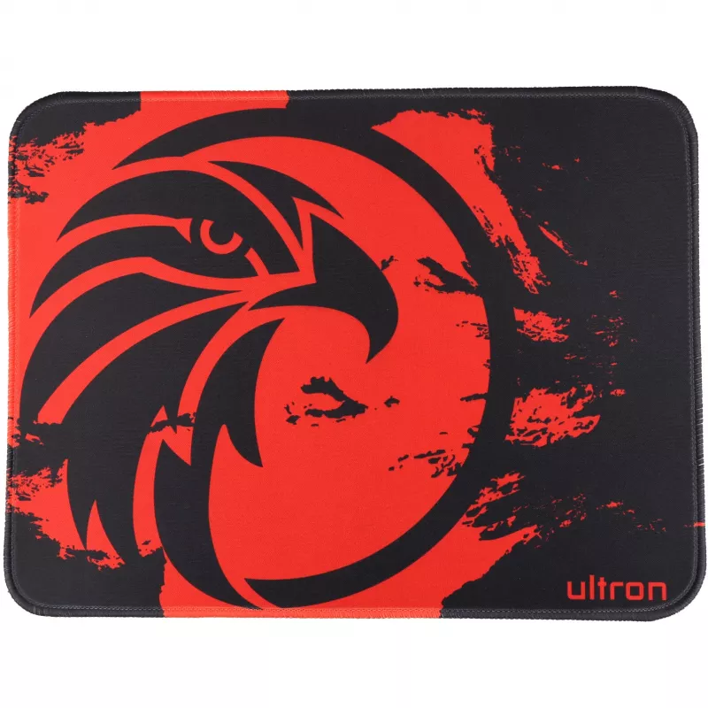 Zestaw gamingowy Ultron HAWK Klawiatura Mysz QWERTZ Niemiecka Czarna Czerwona Biała