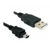 Kabel USB DeLOCK 82252 USB 2.0 1.5m USB A Mini-USB B Czarny