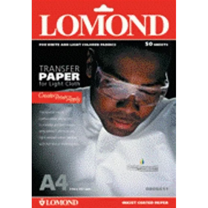 Lomond Thermal Transfer Inkjet Paper A4, 10 sheets, for Light Fabrics