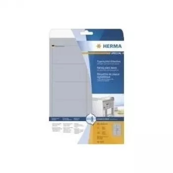 HERMA SuperPrint LaserCopy - Folienetiketten - Srebrny - 96 x 50,8 mm - 250 szt. (25 arkuszy x 10) (4223)