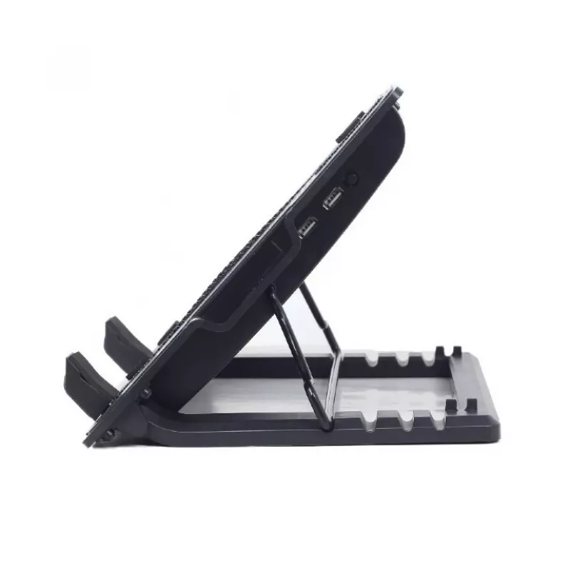 Podkładka chłodząca do laptopa Gembird NBS-1F17T-01, do 17 cali, 1×15 cm wentylator, USB 2.0, 370×265×33 mm, 350 mA, czarna
