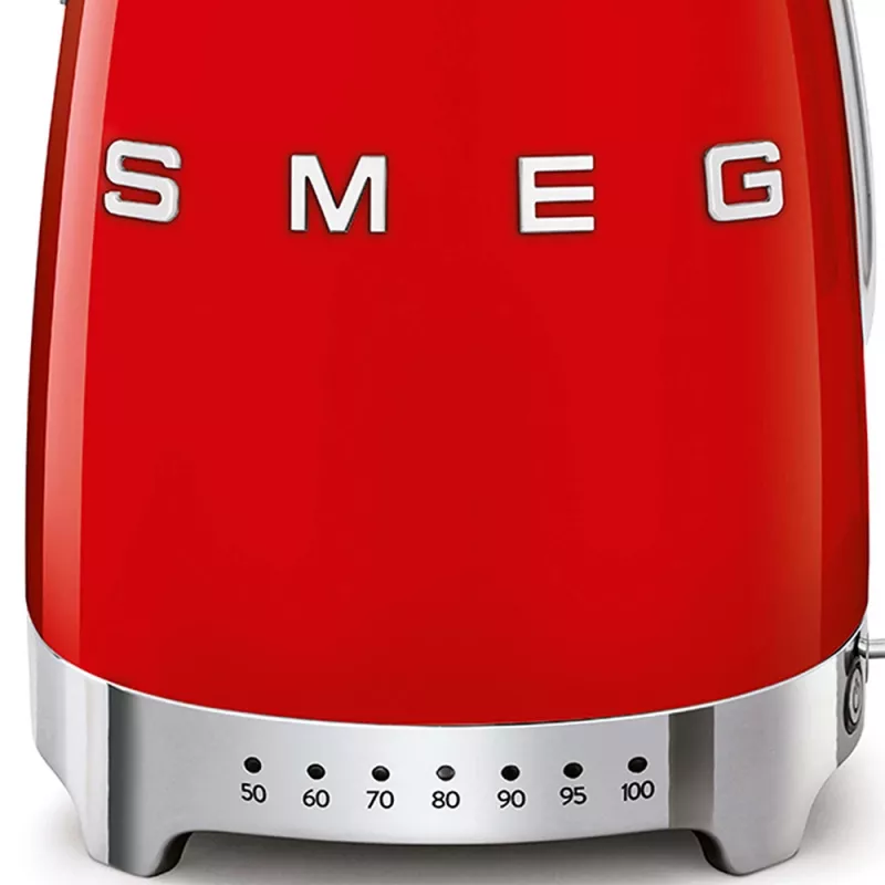 Czajnik elektryczny Smeg 1.7L 2400W Czerwony