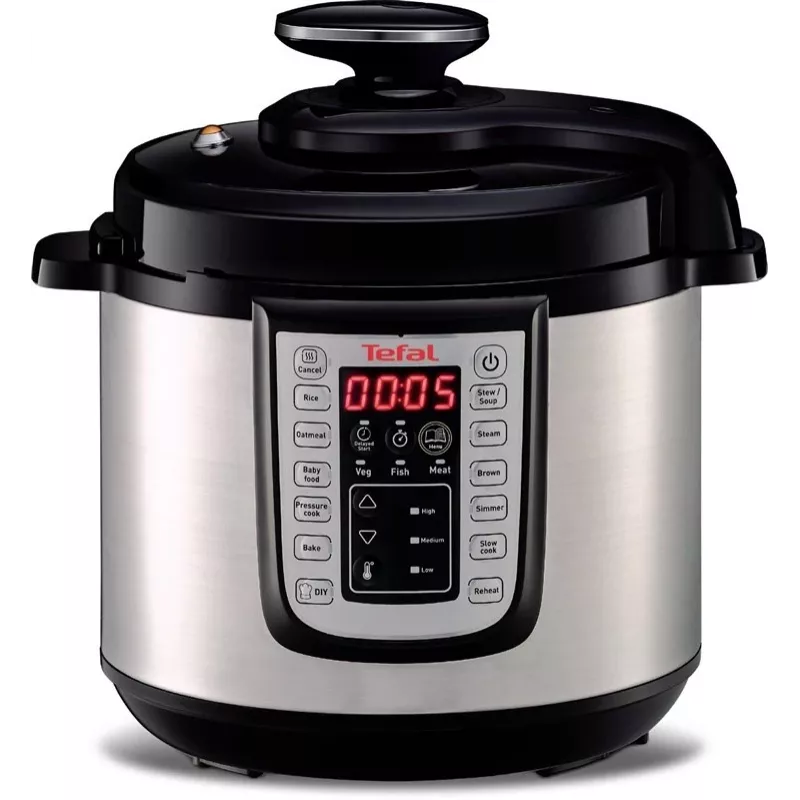Tefal CY505EE0 multicooker 3,8 l czarny, srebrny