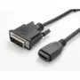 Przejściówka DVI M - HDMI F VALUE 12.99.3116 Czarna
