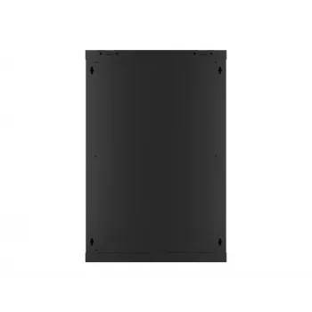 Szafa wisząca LANBERG WF01-6618-10B, 18U, 600×600×907 mm, czarna, 60 kg