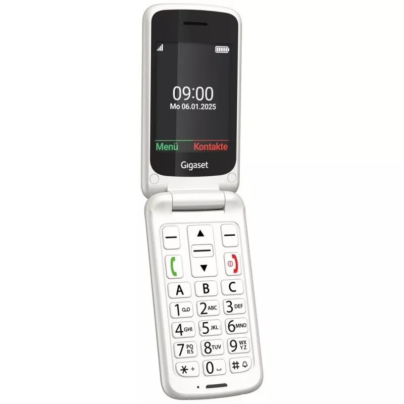 Smartphone Gigaset GL595 2.8 inch 0.3MP biały