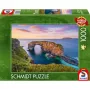 Puzzle Schmidt Spiele 59772 — 1000 elementów — Irlandia Co Donegal Fanad Great Pollet Sea Arch