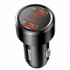 Szybka ładowarka samochodowa USB Baseus CCMLC20A-01 — do smartfonów, wejście 12–24 V, wyjście do 20 V, czarna