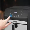 Frytkownica beztłuszczowa Eldom IK1501 — 6,5 l, 1800 W, dotykowy LED, regulowany termostat, wyjmowana miska do mycia w zmywarce