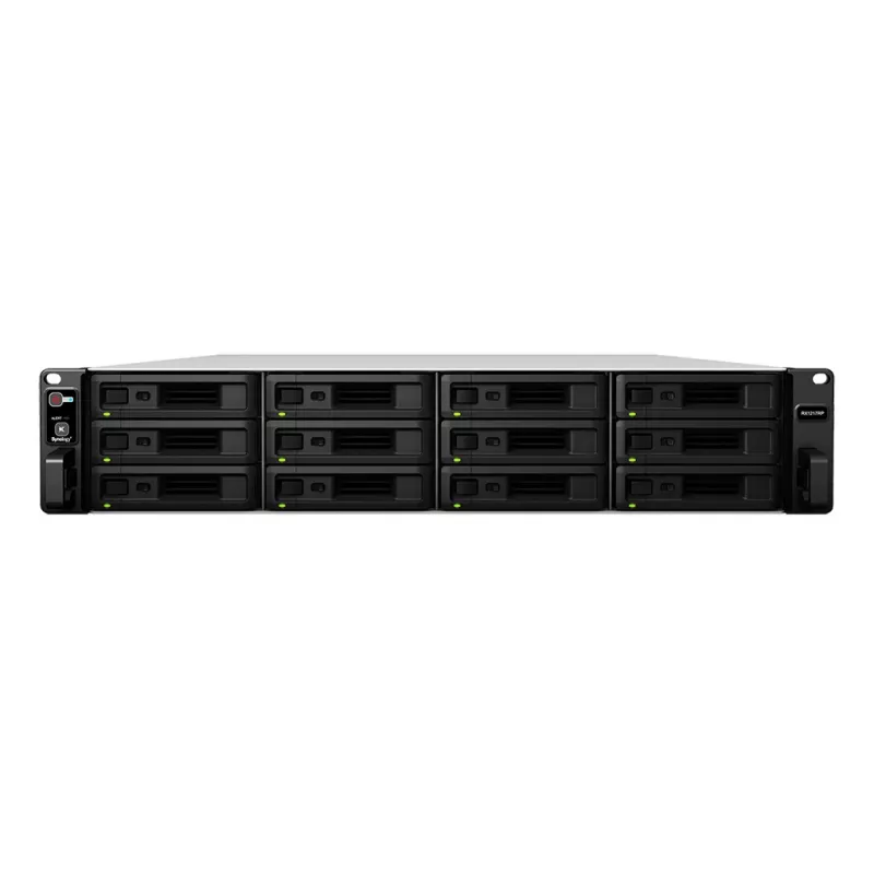 Synology - RX1217 - 2U 12 BAY EXPANSION F - 12x 3.5/2.5 HDD/SSD - 88 x 430.5 x 664 mm - 12.7 kg - 500 W