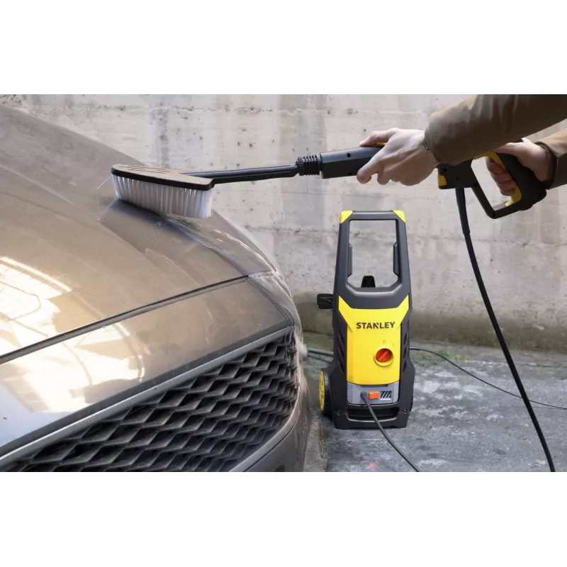Myjka ciśnieniowa STANLEY SXPW14PE z czyścicielem do tarasów (1400 W, 110 bar, 390 l/h) | Stanley 1400 W | 110 bar | 390 l/h