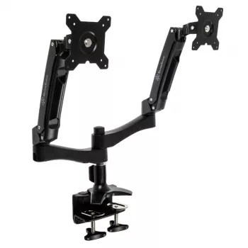 SilverStone SST-ARM22BC Uchwyt do dwóch monitorów - czarny