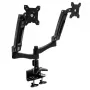 SilverStone SST-ARM22BC Uchwyt do dwóch monitorów - czarny