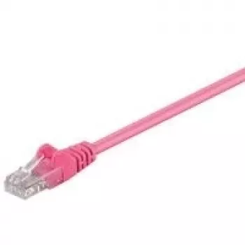 Wentronic 95229-GB Kabel krosowy Ethernet magenta
