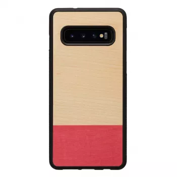 Etui na smartfona man and wood do Galaxy S10 — miss match czarny